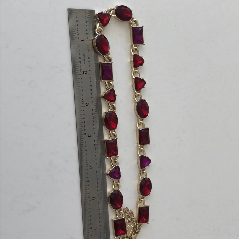 Vintage Ann Kline Necklace red - Picture 3 of 6